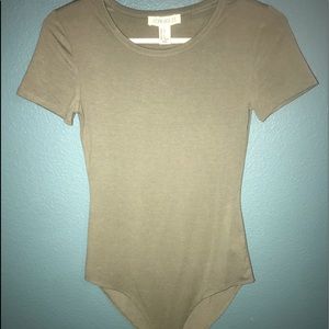 Tight Green Bodysuit